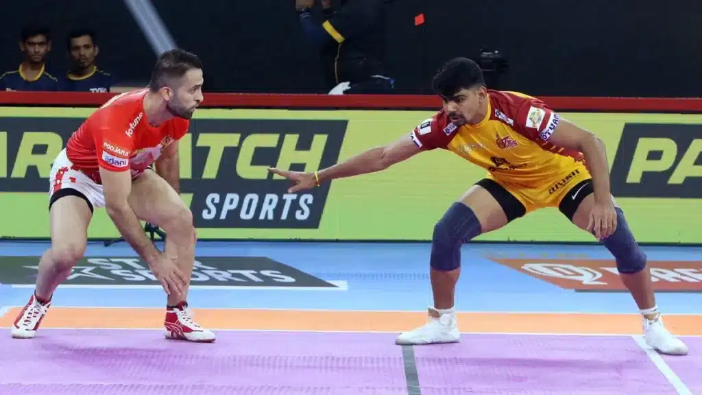 PKL 10 Highlights गुजरात जायंट्स ने तेलुगु टाइटन्स को दी पटखनी Match 59 PKL 10 Highlights : गुजरात जायंट्स ने तेलुगु टाइटन्स को दी पटखनी, Match -59