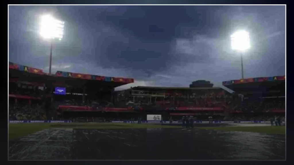 RCB vs KKR Rain Delay RCB vs KKR Rain Delay