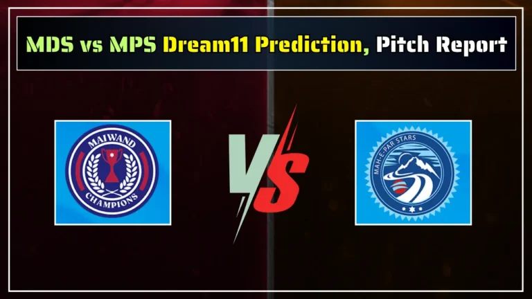MDS vs MPS Dream11 Prediction, Pitch Report