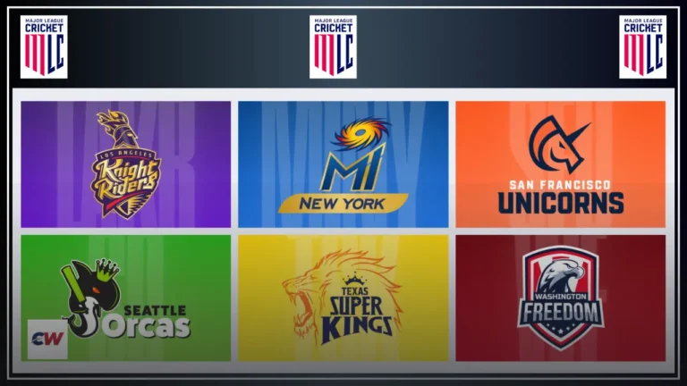 MLC 2025 Squads, Full Schedule, Live Streaming