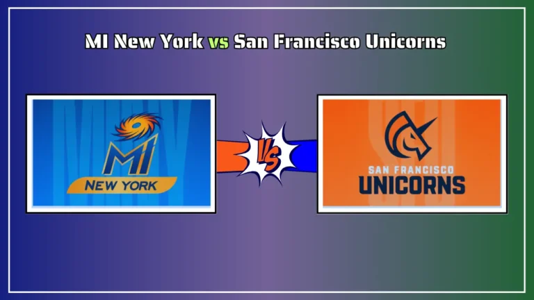 NY vs SF Dream11 Prediction, Pitch Report, SF vs NY