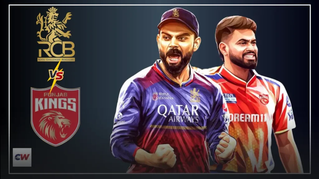 RCB vs PBKS IPL 2025 Final Match Preview RCB vs PBKS IPL 2025 Final Match Preview