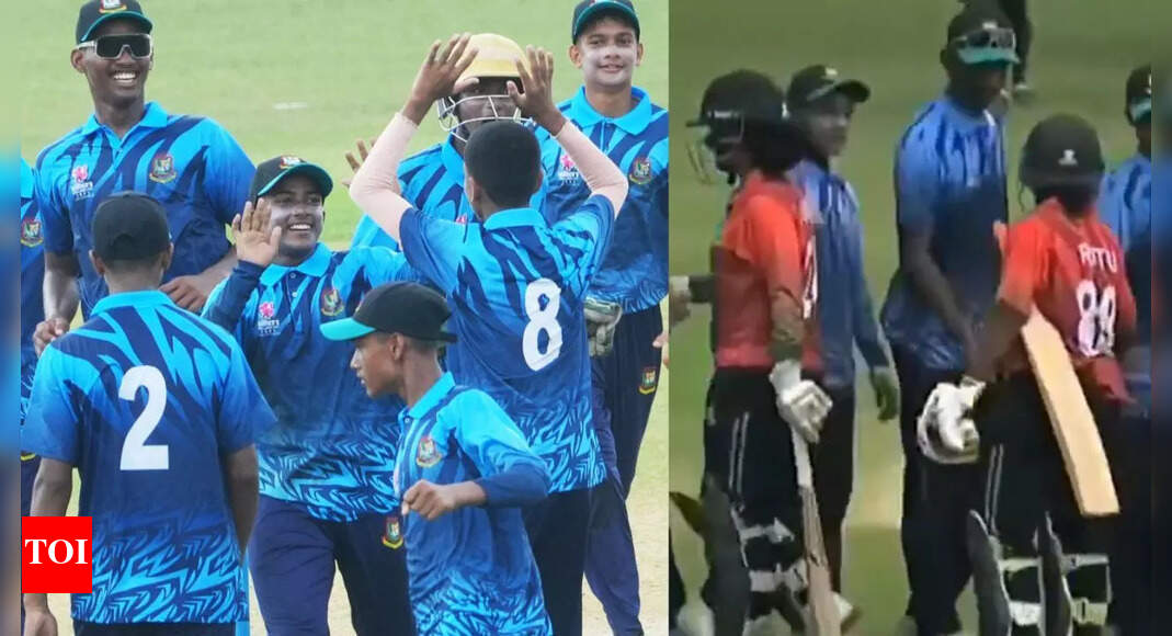 क्रिकेट | बांग्लादेश की महिला टीम दो बार U-15 लड़कों के पक्ष में हार गई | क्रिकेट समाचार