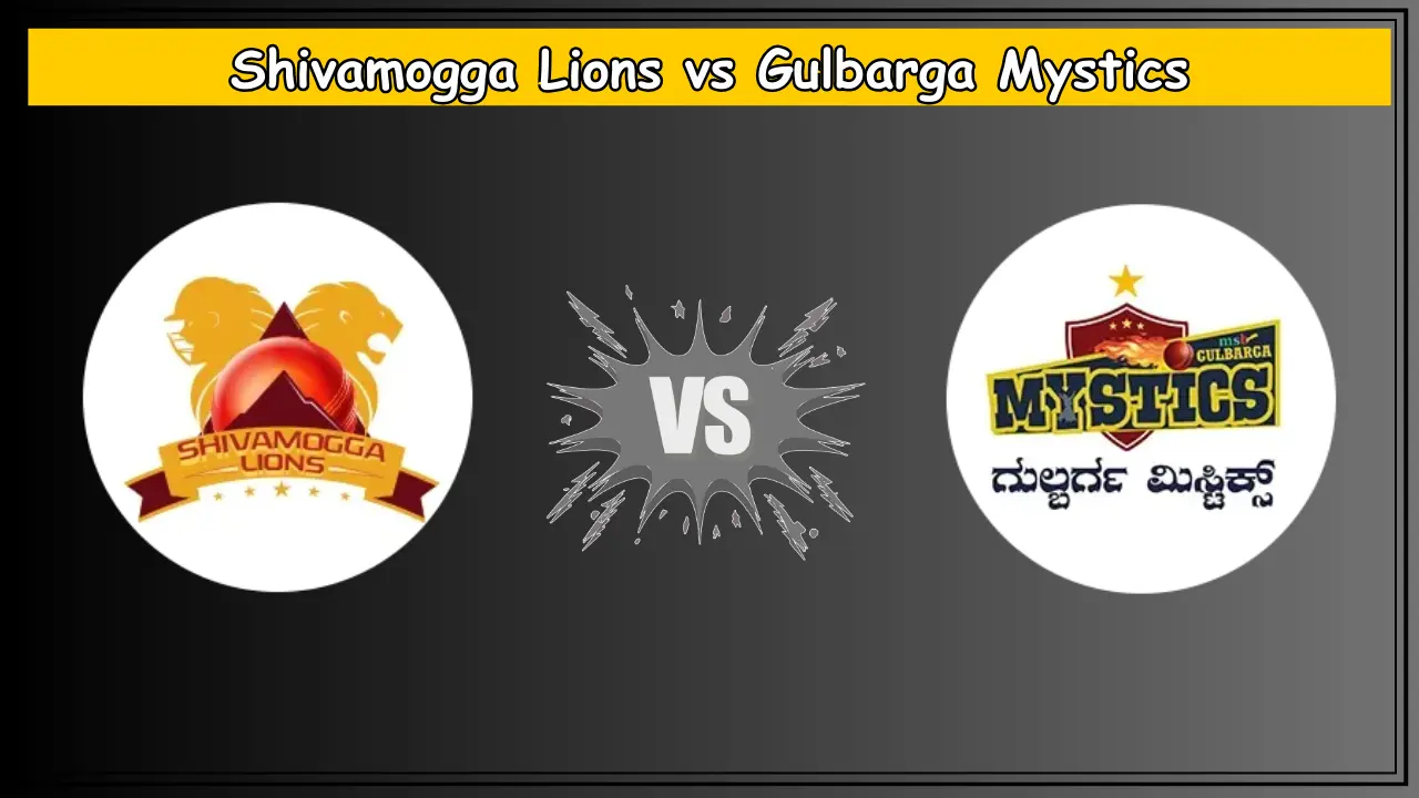 SL vs GMY Dream11 Prediction Shivamogga Lions vs Gulbarga Mystics SL vs GMY Dream11 Prediction, Shivamogga Lions vs Gulbarga Mystics