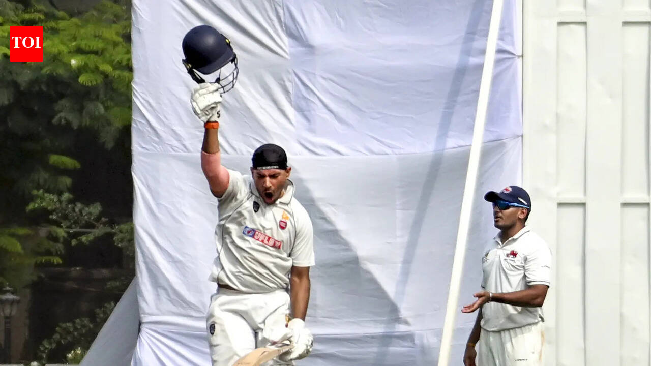 रणजी ट्रॉफी: मुंबई के खिलाफ दिल्ली के लिए आयुष डोसेजा ने 159 रन के साथ अपना पहला सीज़न पूरा किया | क्रिकेट समाचार