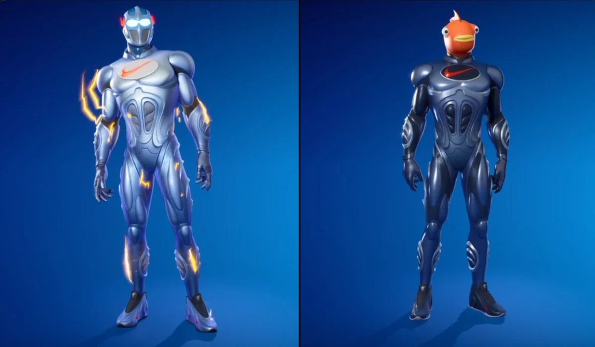 नाइके स्वोश मैन फिशस्टिक की त्वचा लीक हो गई